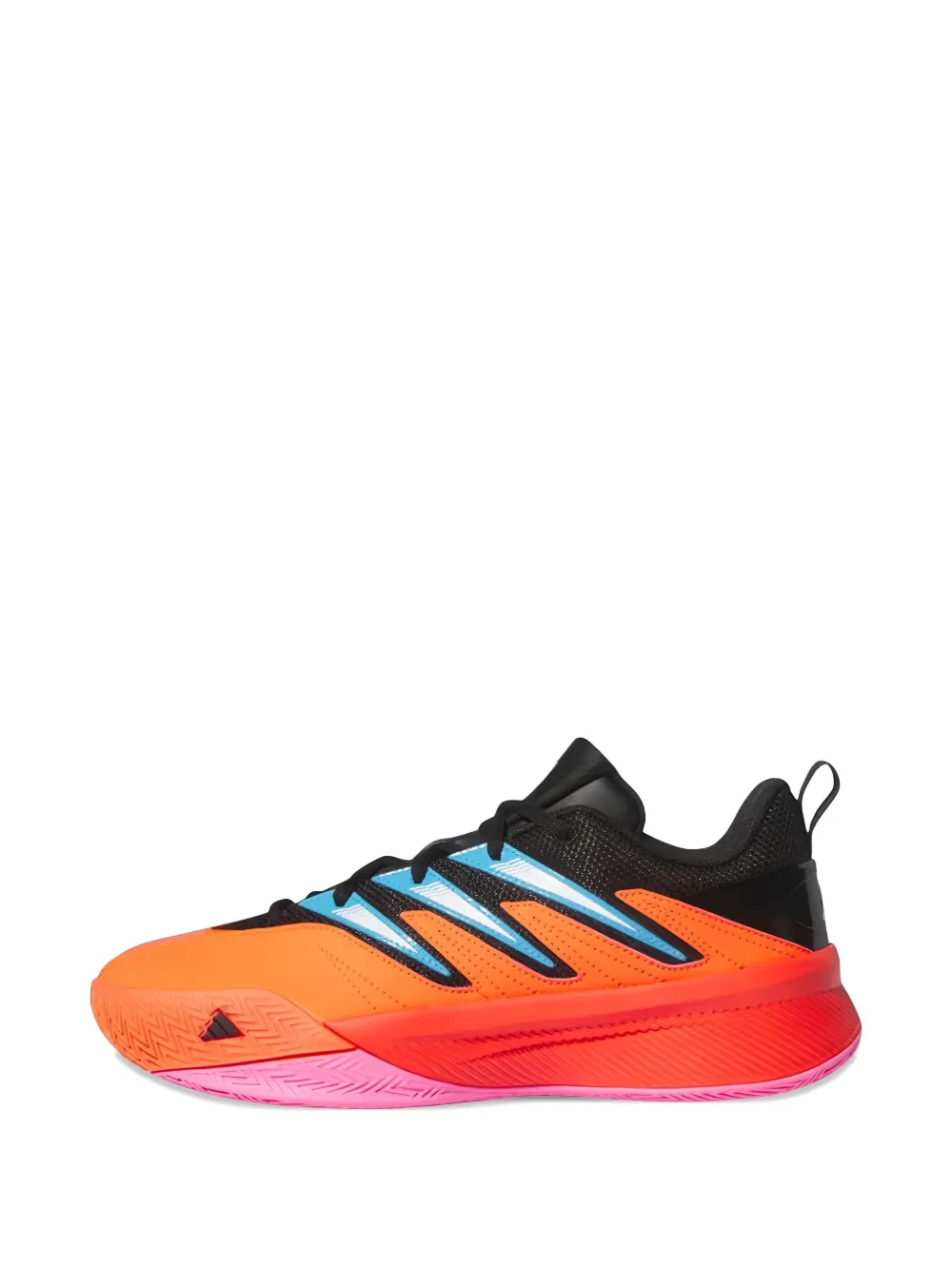 adidas Dame Certified 3 Low "Solar Red Core Black Cloud White" sneakers