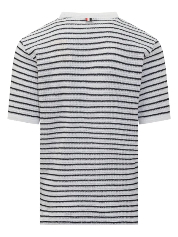 【送料&関税込】Thom Browne Striped Cotton T-shirt 12477627_53204226_600.jpg