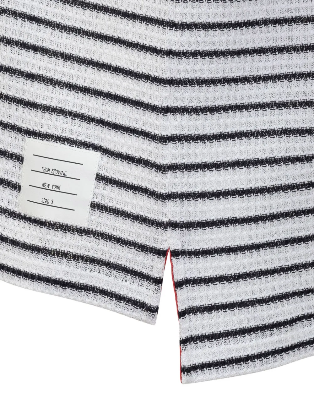 Thom Browne Gestreept T-shirt Blauw