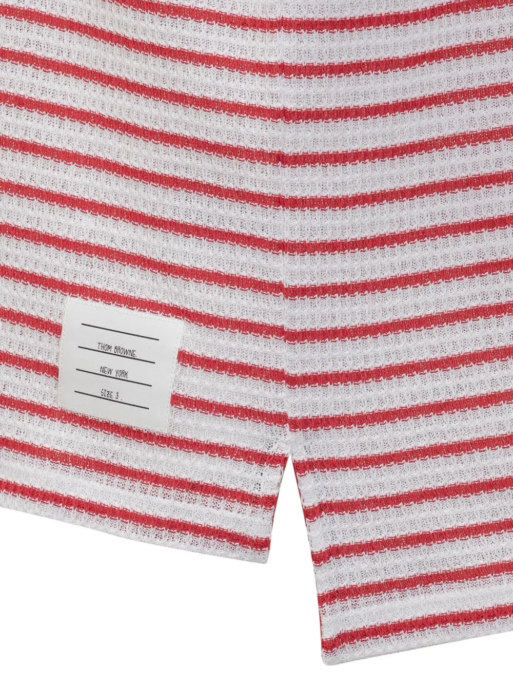 Thom Browne Gestreept poloshirt Wit