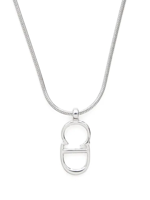 Christian Dior Pre-Owned 2000s CD pendant necklace
