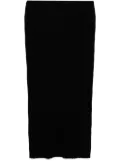 James Perse ribbed pencil skirt - Black