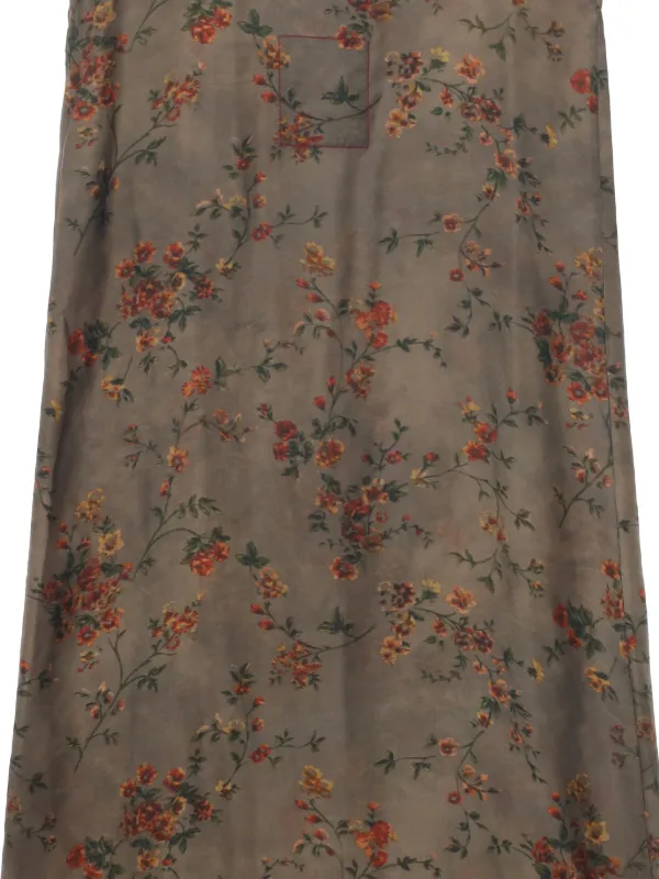 Uma Wang Anaya Midi Dress | Grey | FARFETCH