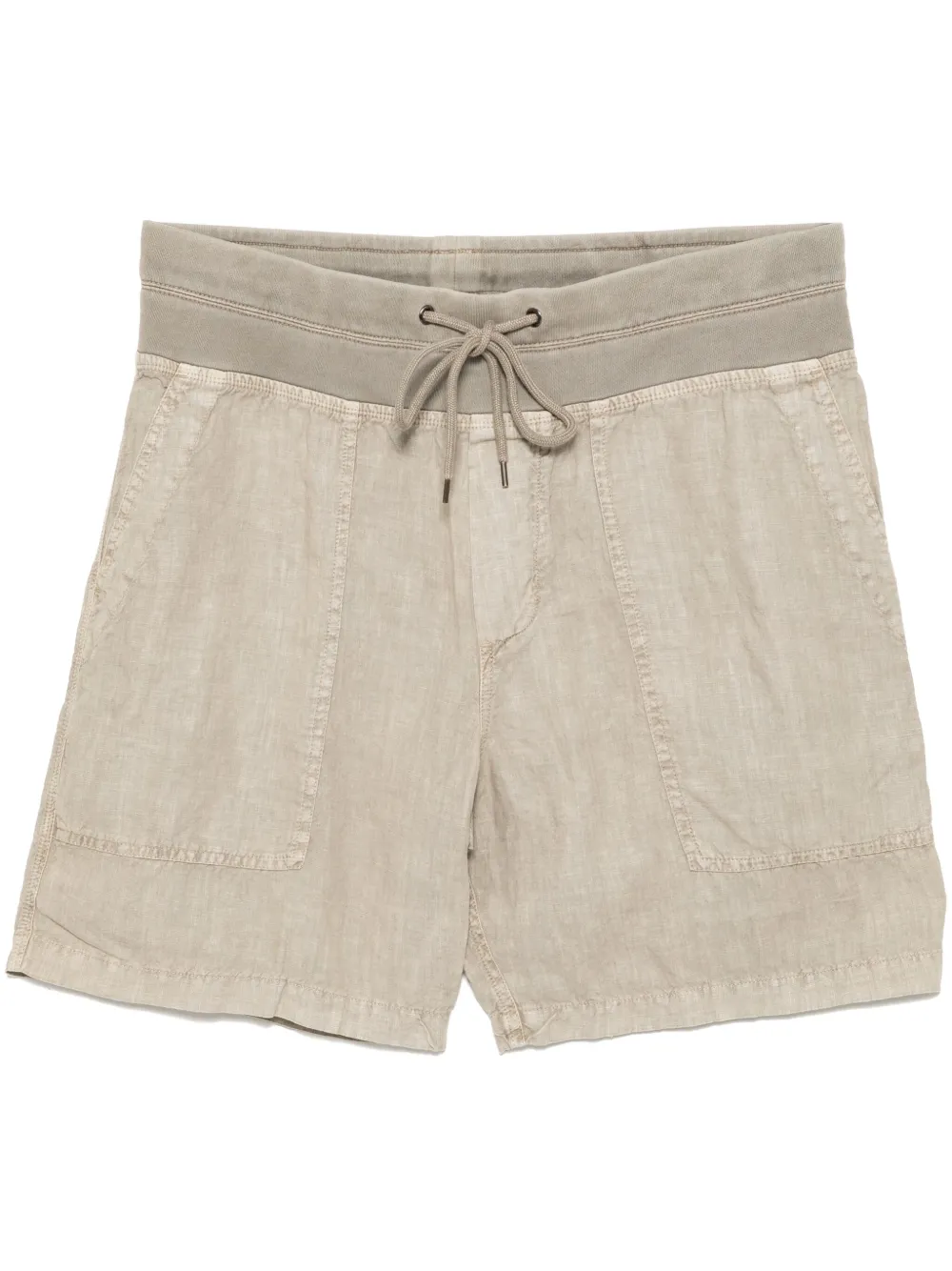 utility linen shorts