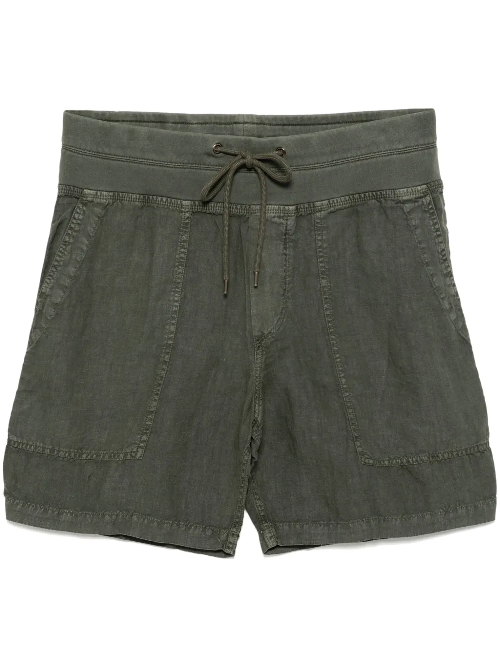 utility linen shorts