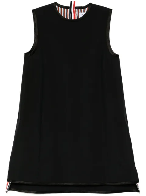 Thom Browne vestido recto acampanado