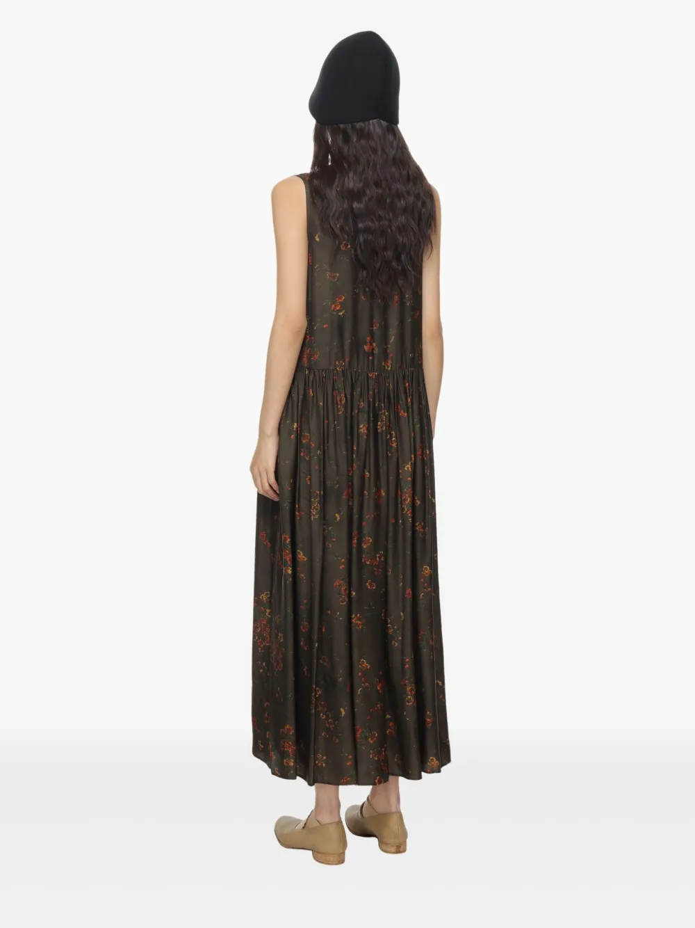 Uma Wang Ardal jurk Bruin