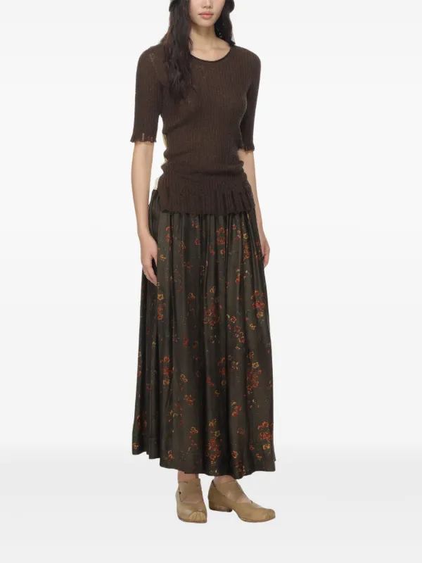 Uma Wang Slv Top | Brown | FARFETCH