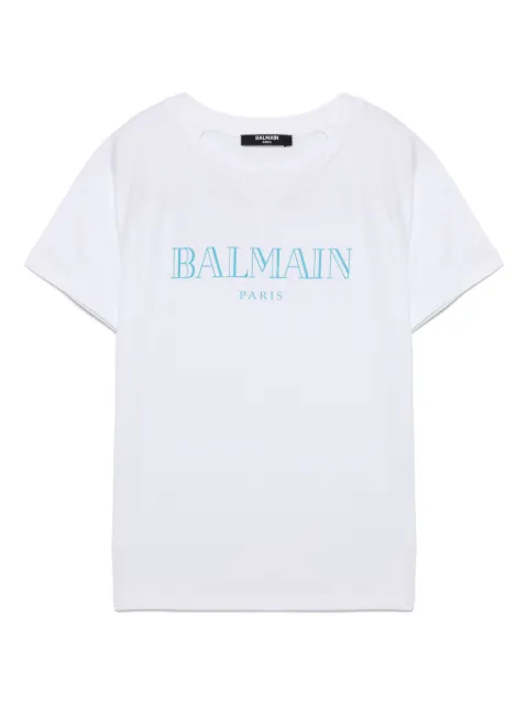 Balmain Kids logo print T-shirt