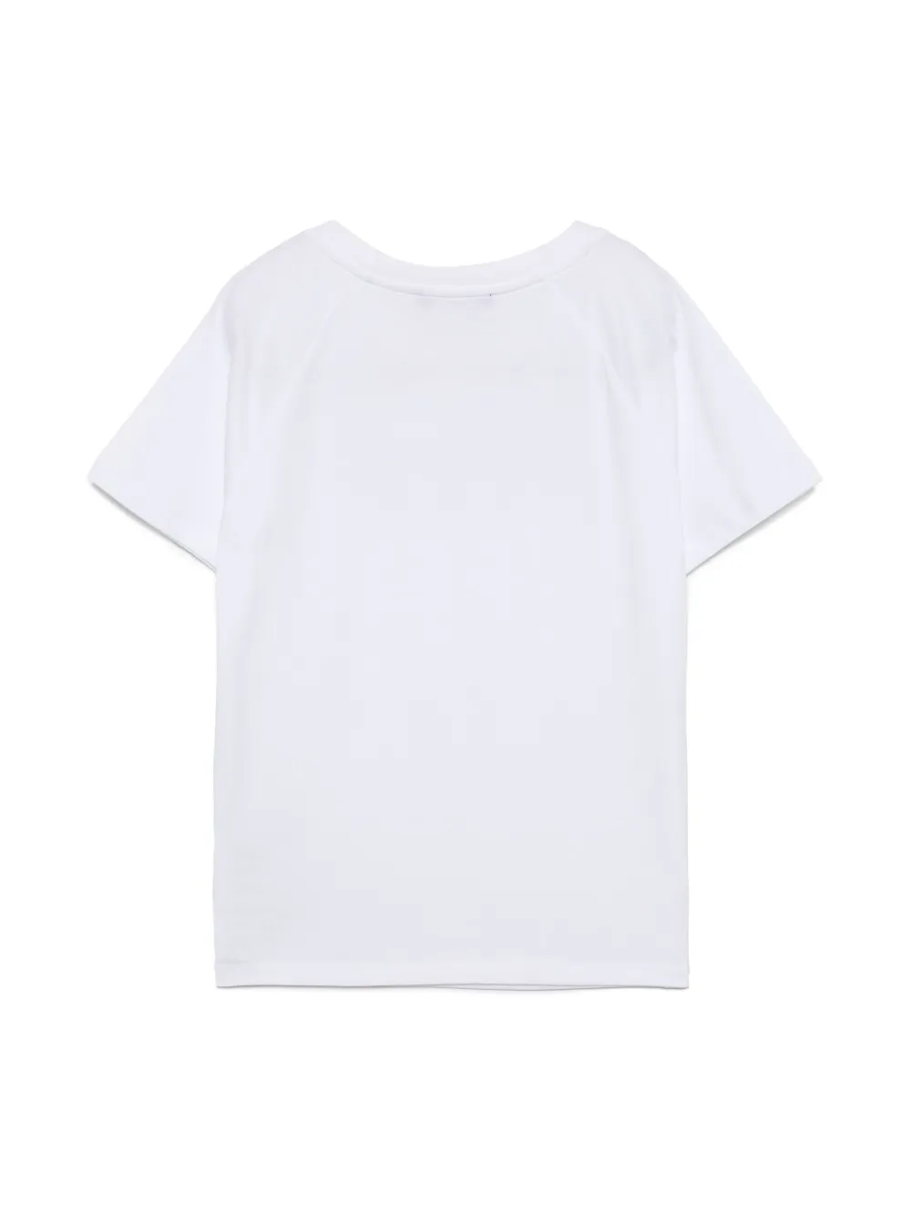 Balmain Kids T-shirt met logoprint - Wit