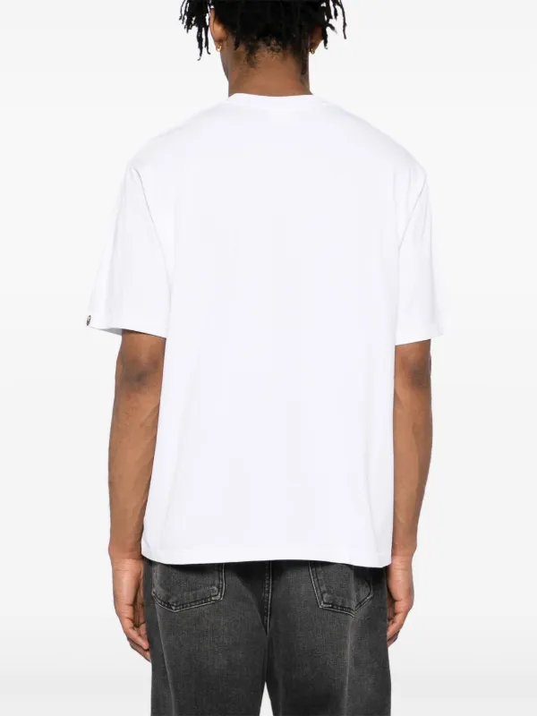 A BATHING APE® プリント Tシャツ | ホワイト | FARFETCH JP