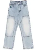 AAPE BY *A BATHING APE® Moonface logo jeans - Blue