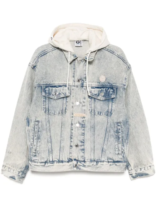 Veste AAPENOW en jean - AAPE BY *A BATHING APE® - Modalova