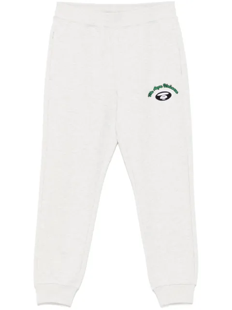 AAPE BY *A BATHING APE® logo-patch track pants
