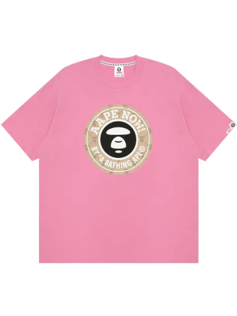AAPE BY *A BATHING APE® logo-print T-shirt