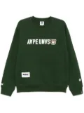 AAPE BY *A BATHING APE® patched sweatshirt - Green