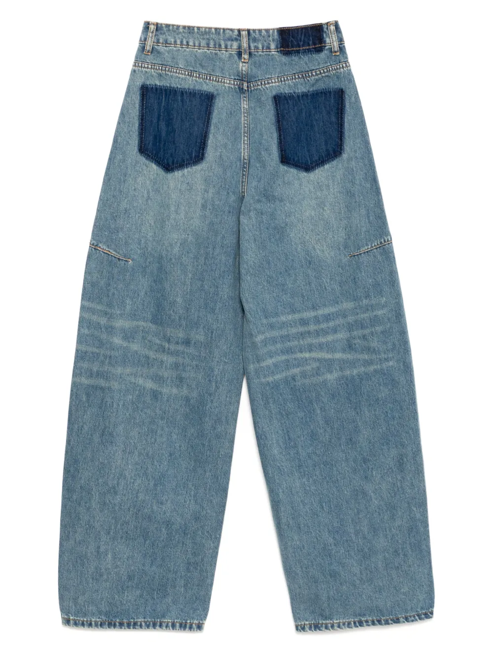 b+ab Relaxed jeans - Blauw