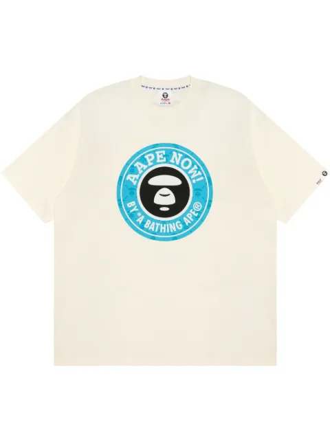 AAPE BY *A BATHING APE® logo-print T-shirt