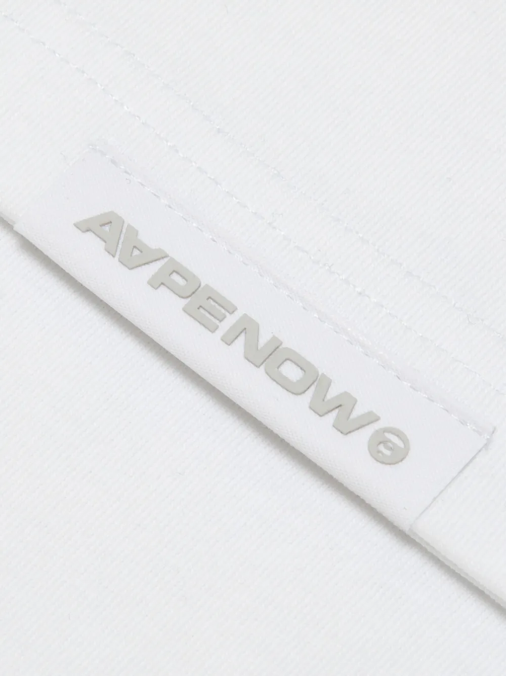 AAPE BY *A BATHING APE T-shirt met logo Wit
