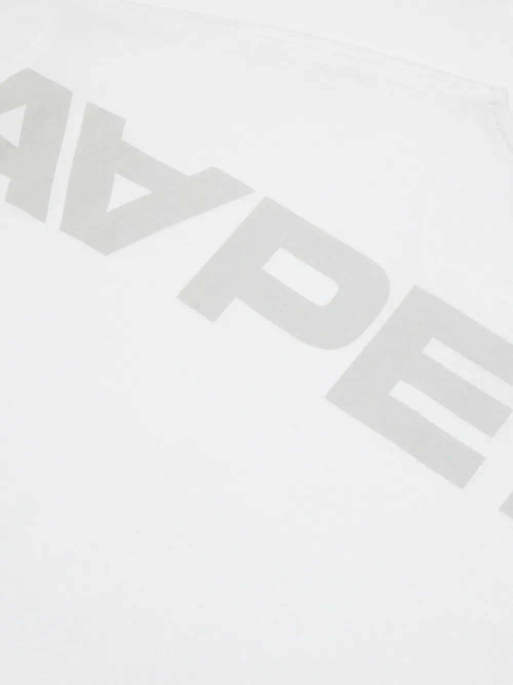 AAPE BY *A BATHING APE T-shirt met logo Wit