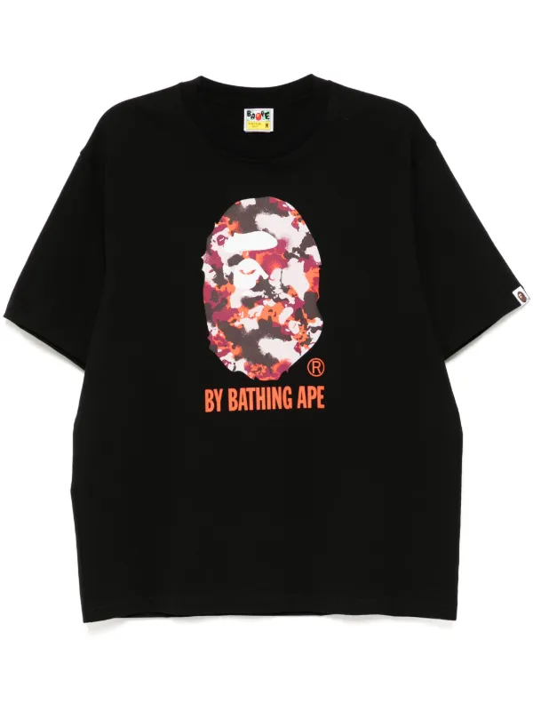 A BATHING APE® プリント Tシャツ | ブラック | FARFETCH JP