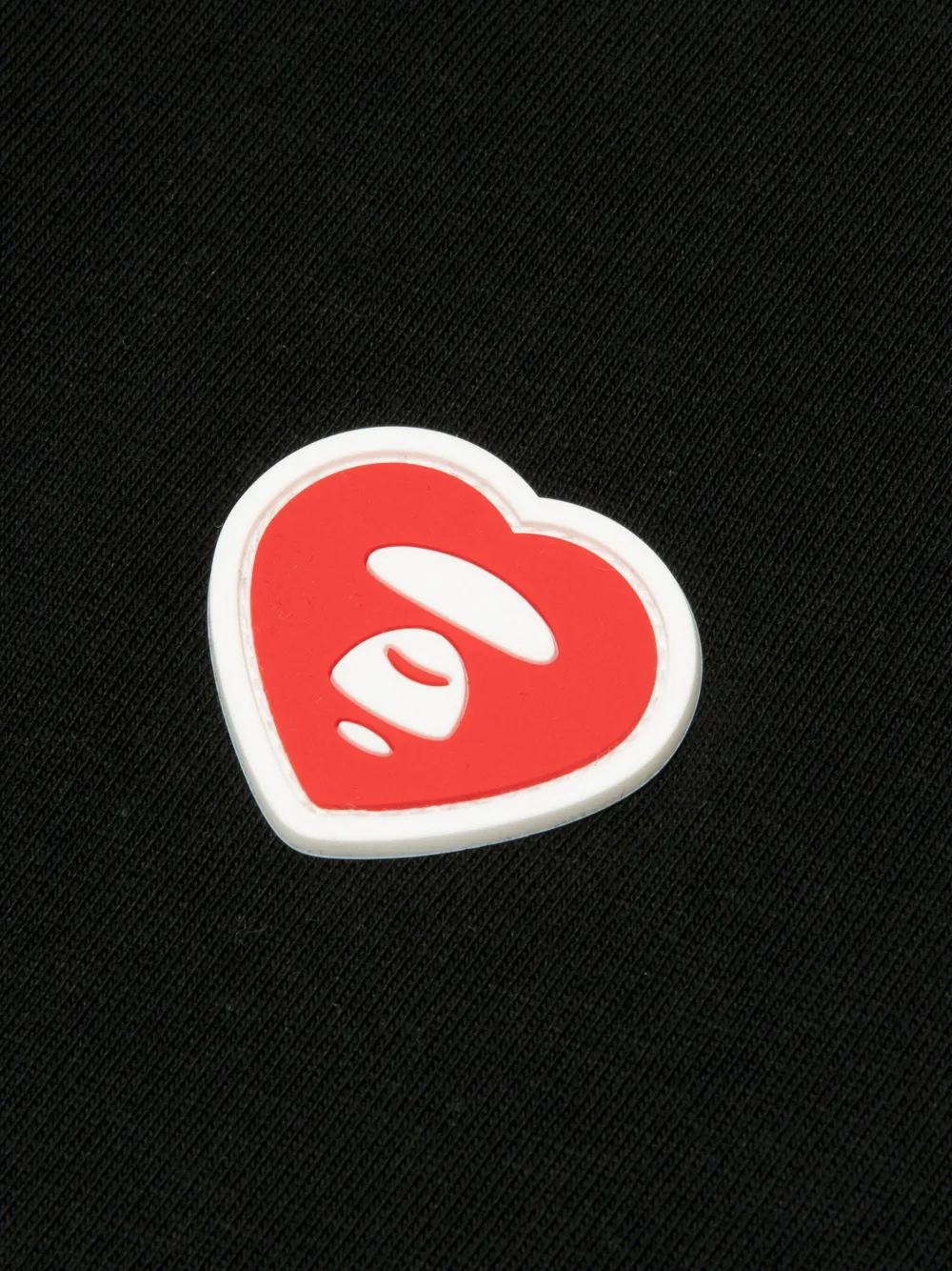 AAPE BY *A BATHING APE T-shirt met logo Zwart