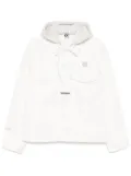 AAPE BY *A BATHING APE® AAPENOW denim jacket - White