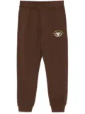 AAPE BY *A BATHING APE® logo-patch track pants - Brown