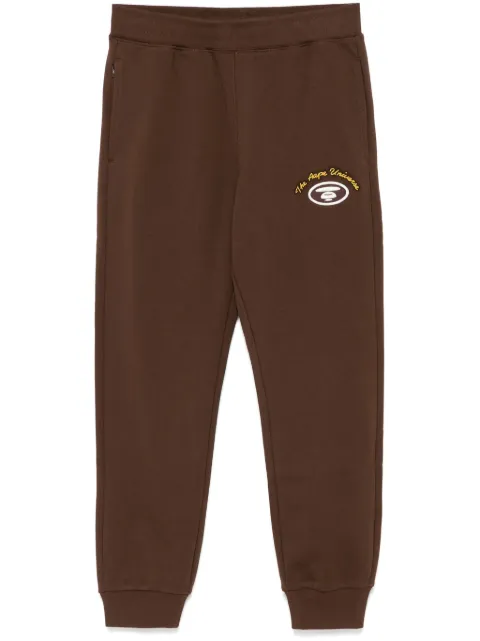 AAPE BY *A BATHING APE® pants con parche del logo