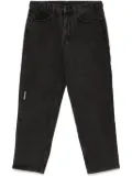 AAPE BY *A BATHING APE® AAPENOW moonface-logo jeans - Black