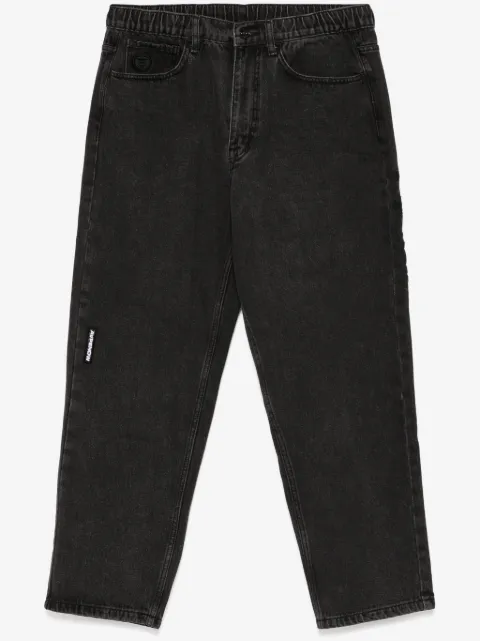 AAPE BY *A BATHING APE® AAPENOW moonface-logo jeans
