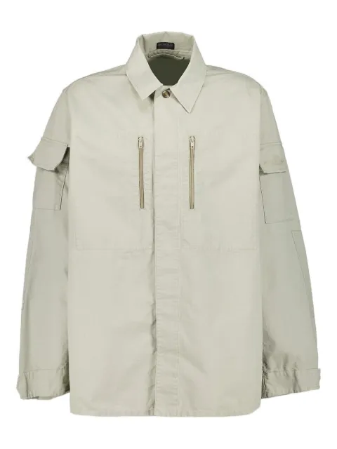 Balenciaga zip-pocket shirt jacket