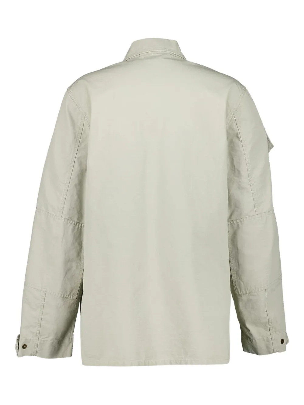 Balenciaga Shirtjack met ritszak Beige
