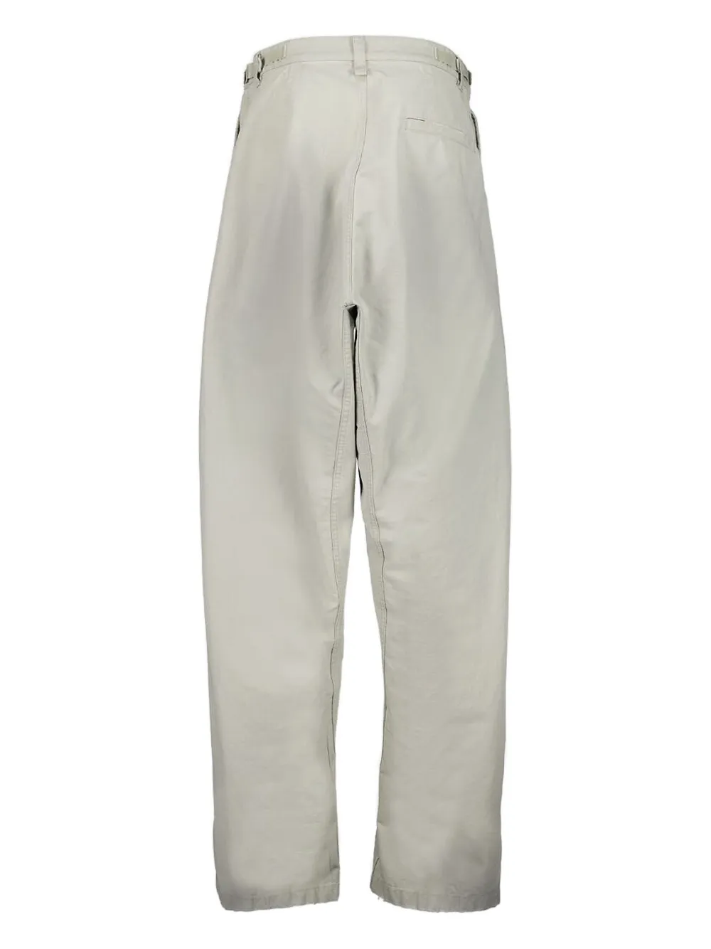 Balenciaga Broek met verstelbare zijkant - Beige