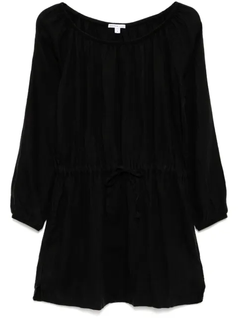 James Perse gathered linen dress