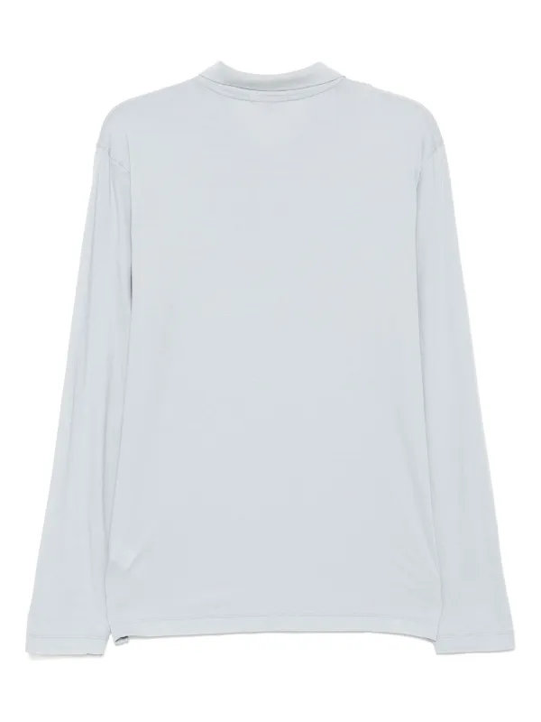 JAMES PERSE ロングスリーブポロシャツ James Perse ロングスリーブ ポロシャツ | ブルー | FARFETCH JP
