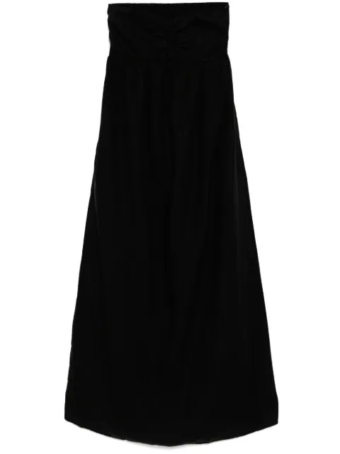 James Perse gathered tube top dress