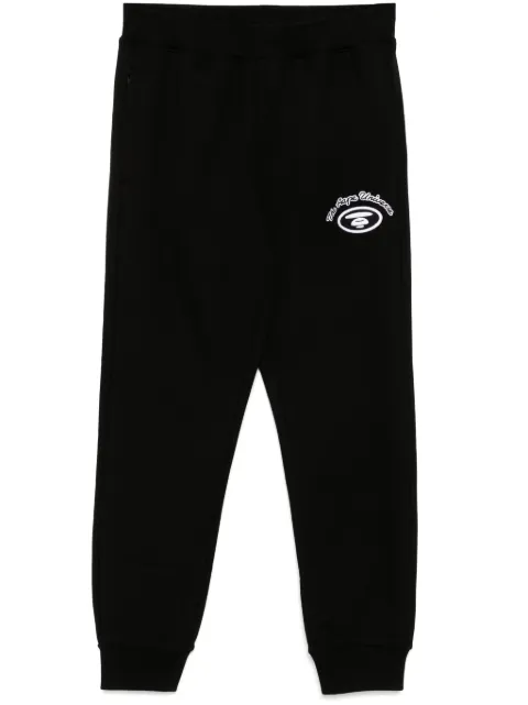 AAPE BY *A BATHING APE® logo-patch track pants