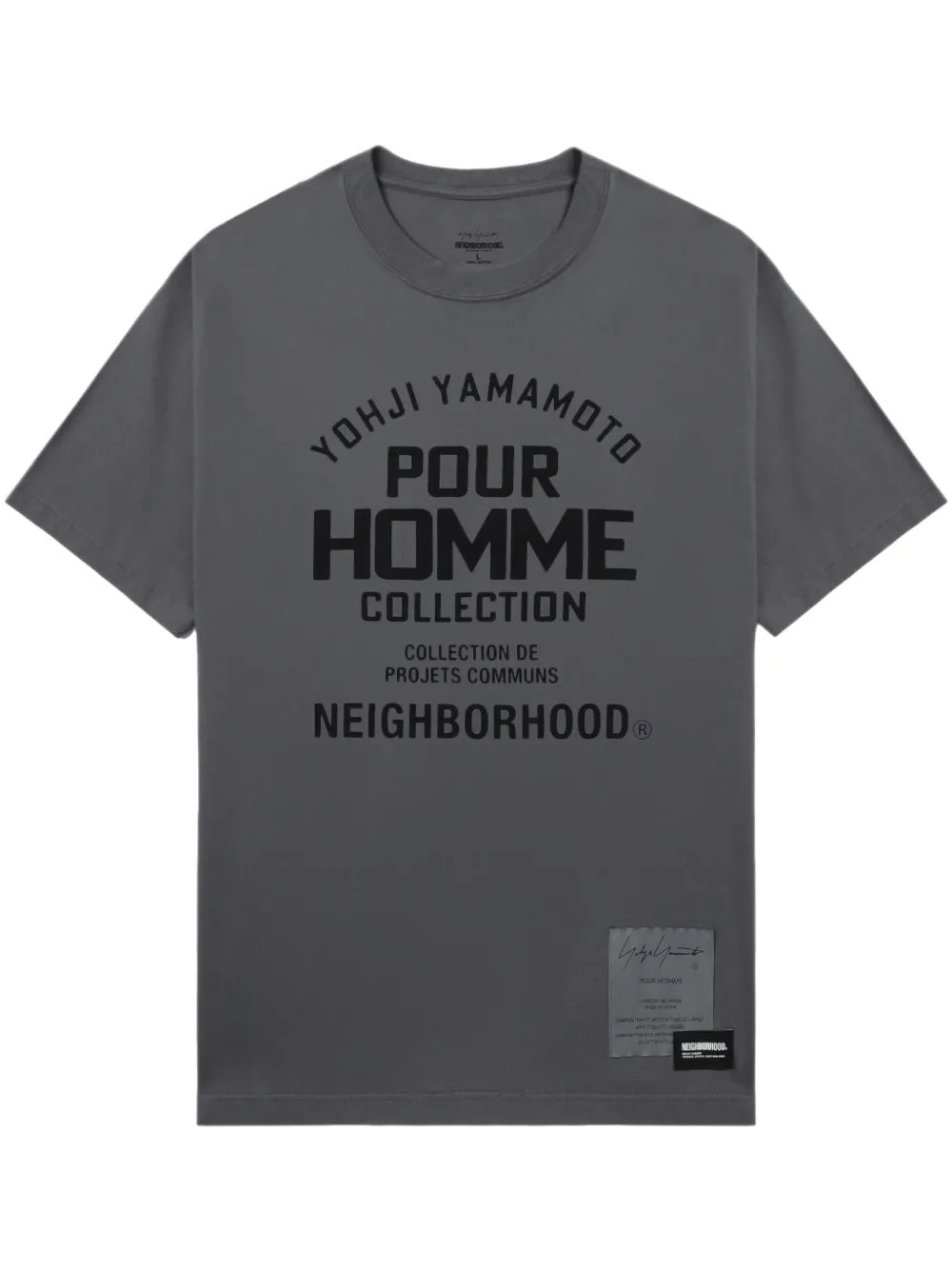 x Neighbourhood slogan-print T-shirt