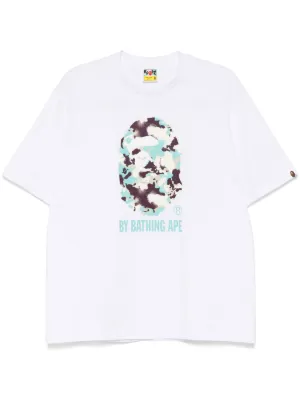 A BATHING APE® グラフィック Tシャツ | ホワイト | FARFETCH JP