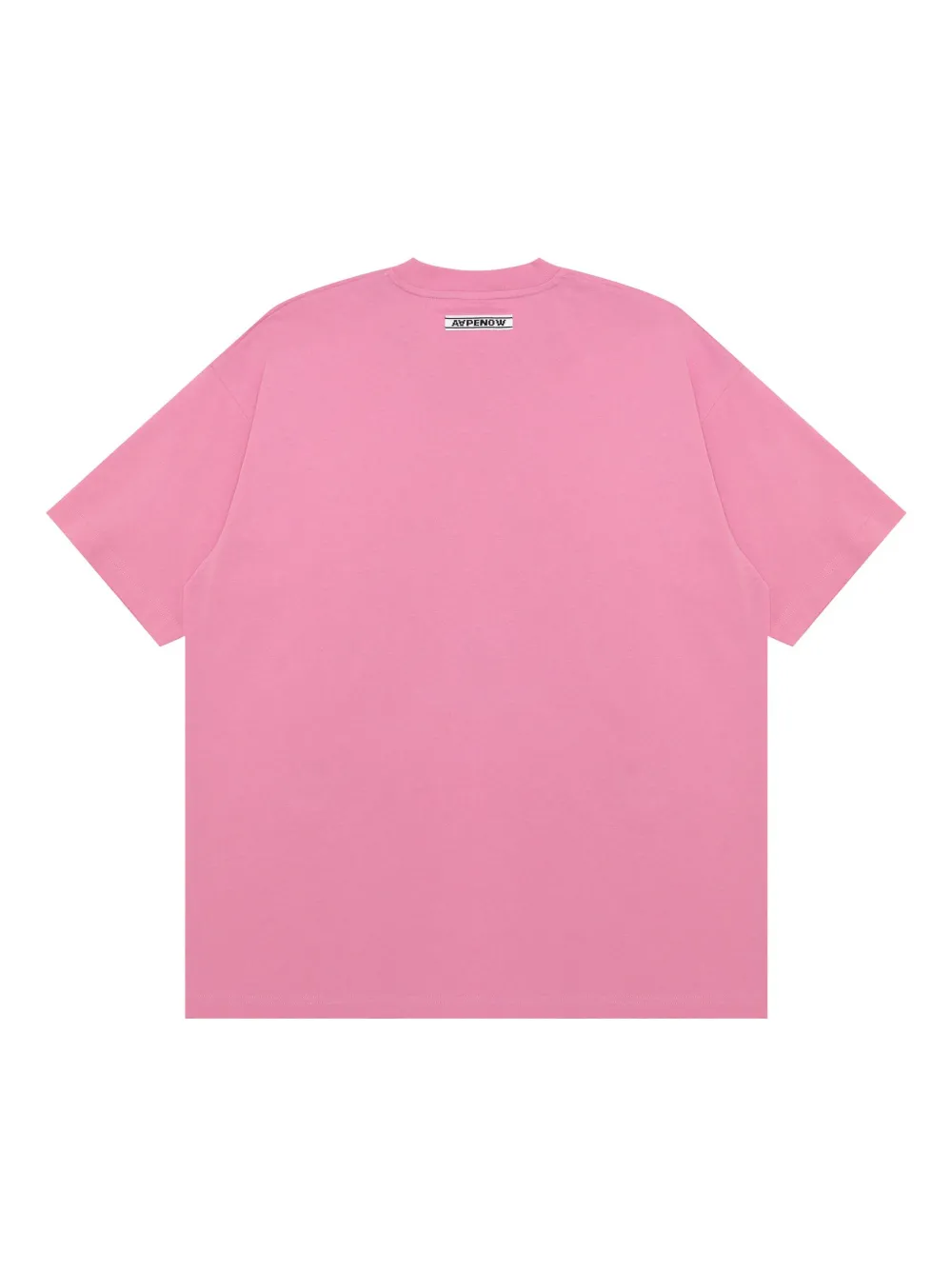 AAPE BY *A BATHING APE logo-embroidered T-shirt - Roze