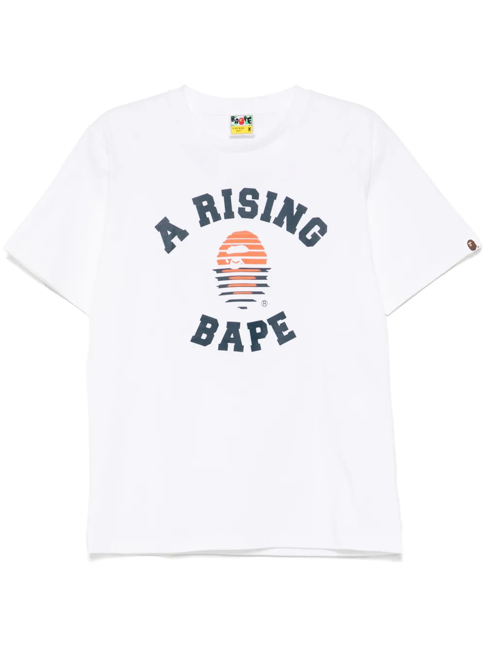 A BATHING APE T-shirt met print Wit