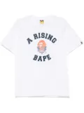 A BATHING APE® printed T-shirt - White