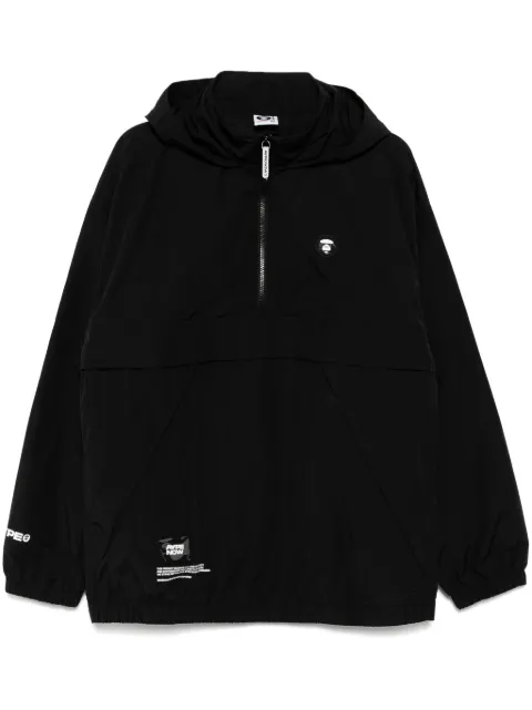 AAPE BY *A BATHING APE® chamarra AAPENOW con cierre y logo Moonface