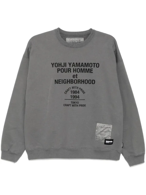 Yohji Yamamoto x Neighborhood スウェットシャツ | グレー | FARFETCH JP