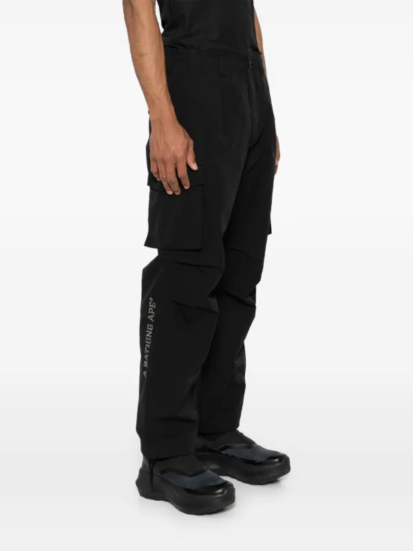 A BATHING APE® リップストップ パンツ | ブラック | FARFETCH JP