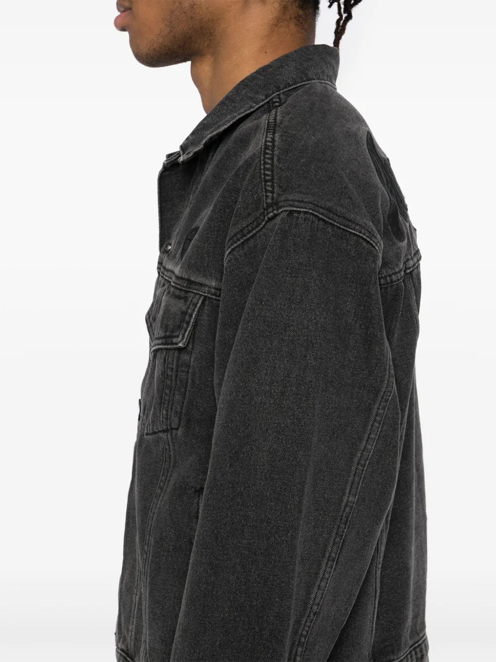 AAPE BY *A BATHING APE® AAPENOW デニムジャケット | ブラック