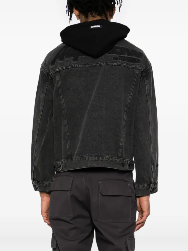 AAPE BY *A BATHING APE® AAPENOW デニムジャケット | ブラック