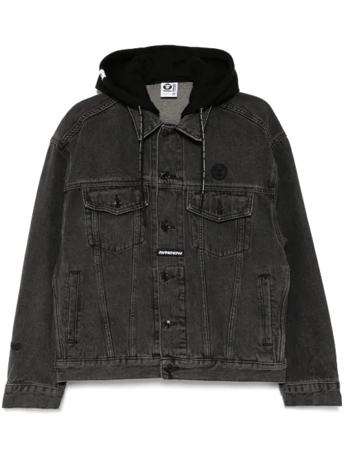 Veste AAPENOW en jean - AAPE BY *A BATHING APE® - Modalova