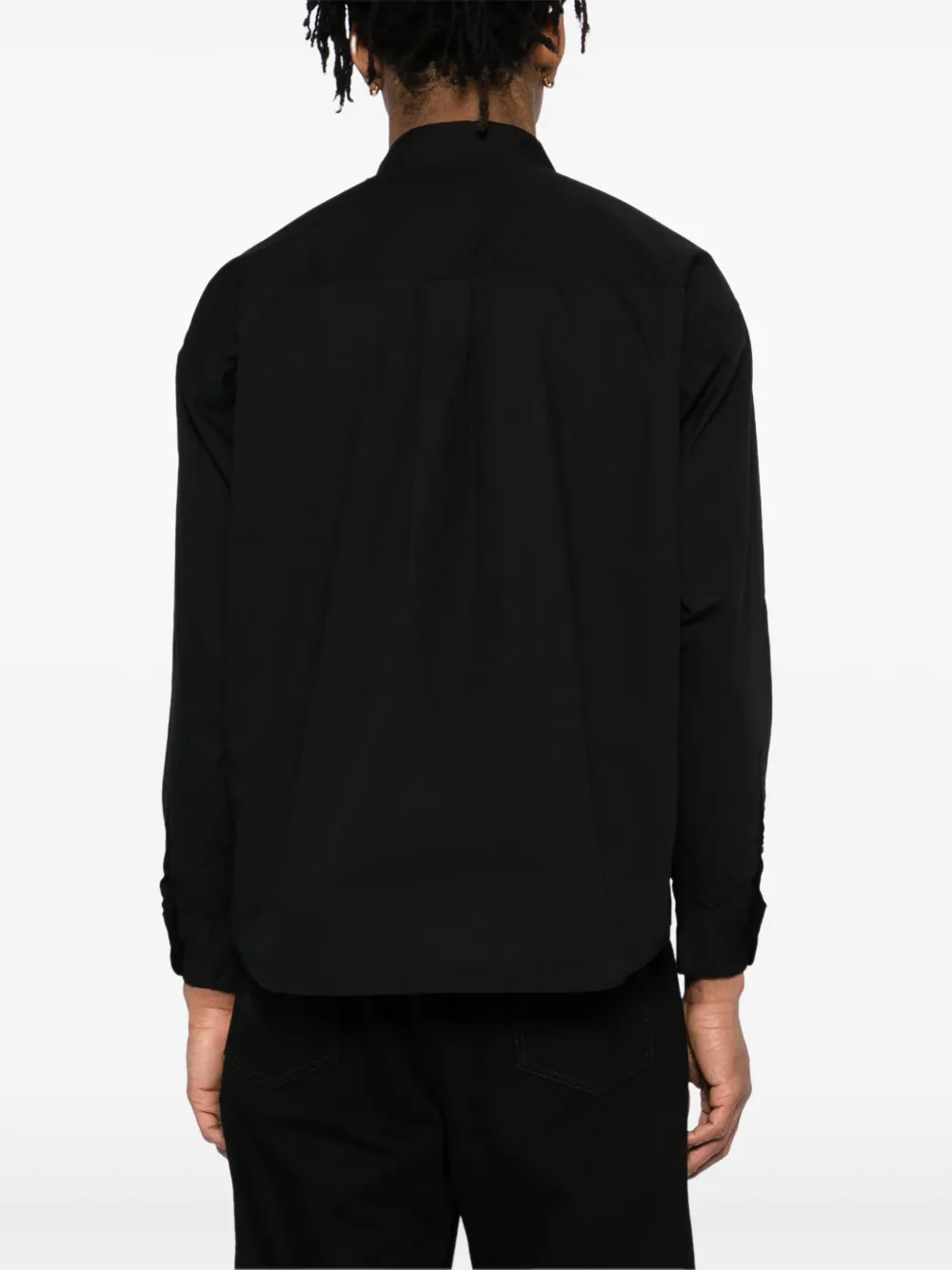 Yohji Yamamoto x Neighborhood overhemd met print en lange mouwen Zwart